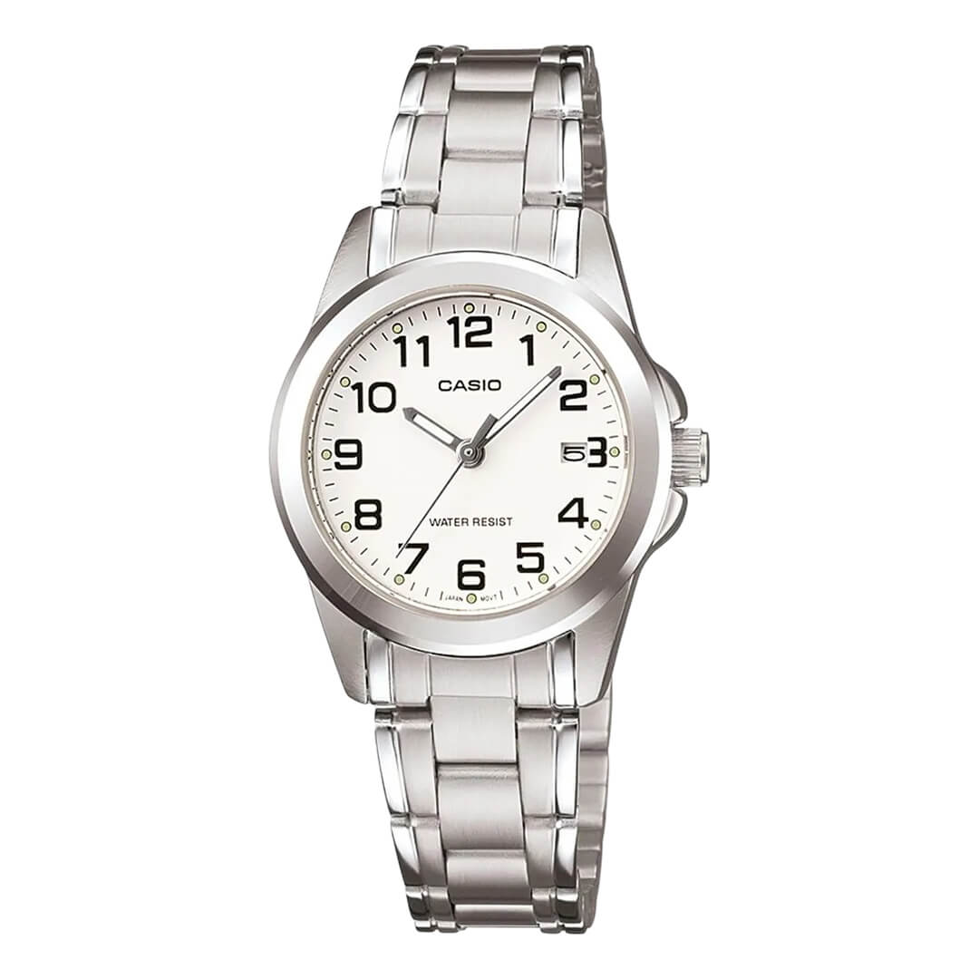 Reloj Casio LTP-1215A-7B2 Mujer Acero Plateado | CAS-M-110