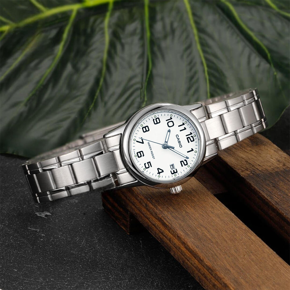Reloj Casio LTP-1215A-7B2 Mujer Acero Plateado