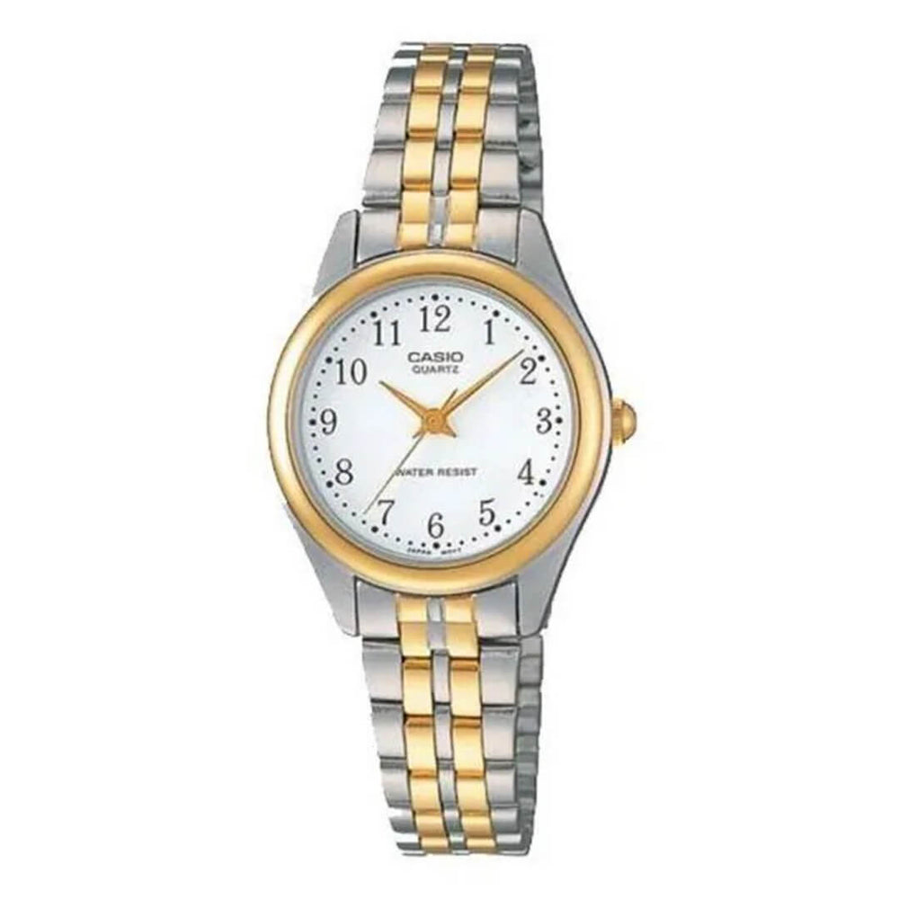 Reloj Casio LTP-1129G-7B Mujer Acero Plateado | CAS-M-112