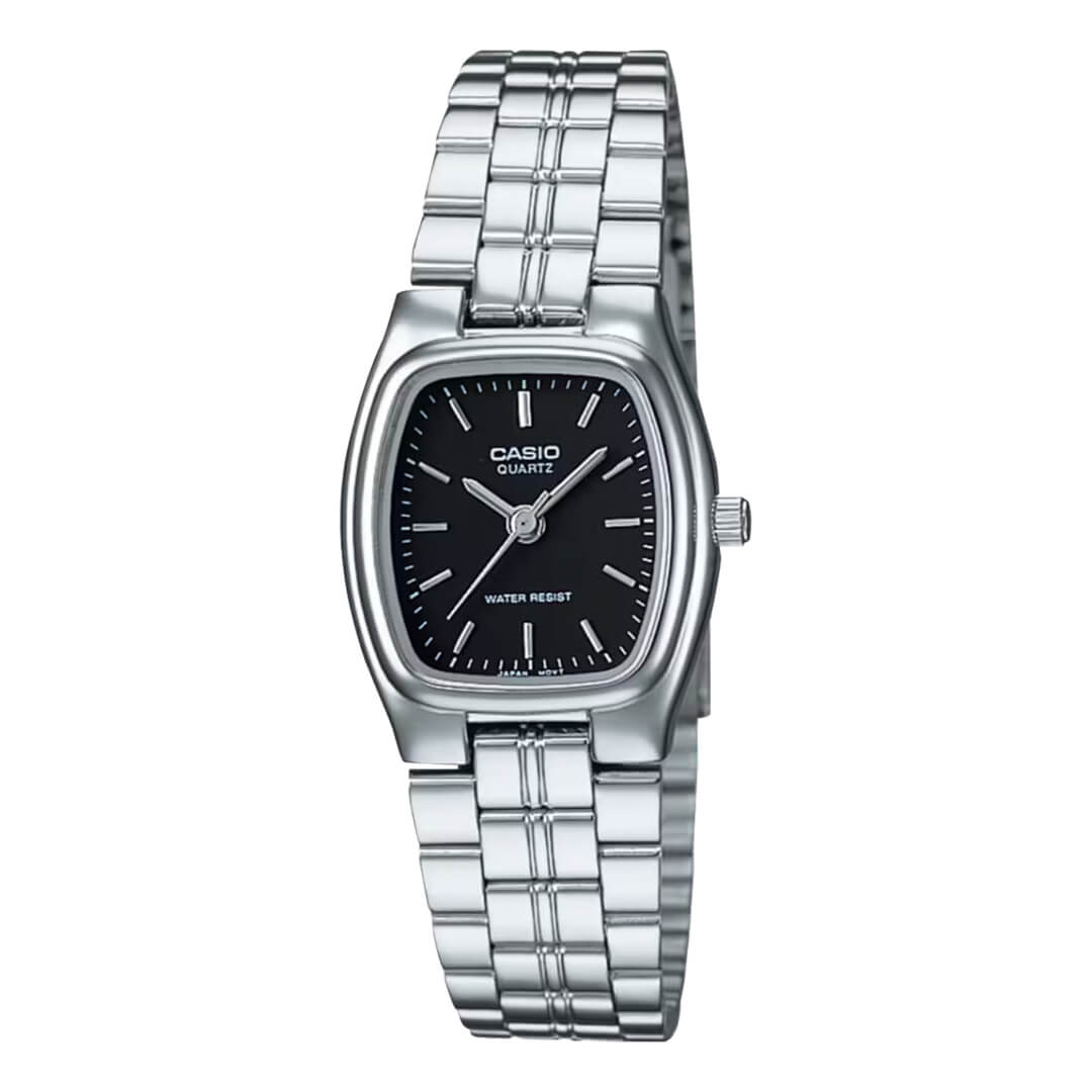 Reloj Casio LTP-1169D-1A Mujer Acero Plateado | CAS-M-114