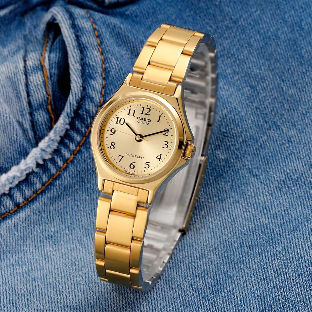 Reloj Casio LTP-1130N-9B Mujer Acero Dorado
