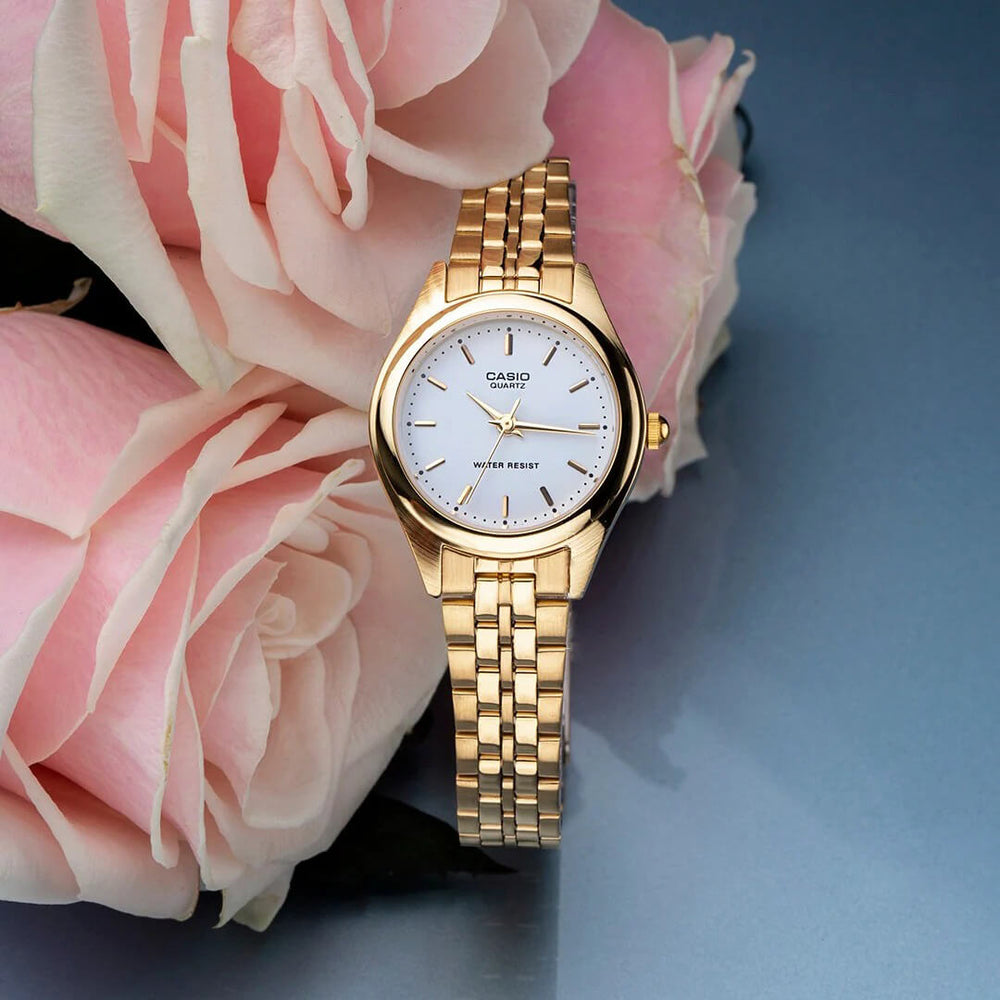 Reloj Casio LTP-1129N-7AR Mujer Acero Dorado
