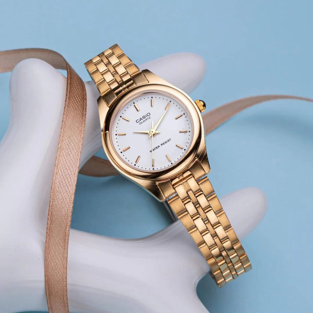 Reloj Casio LTP-1129N-7AR Mujer Acero Dorado