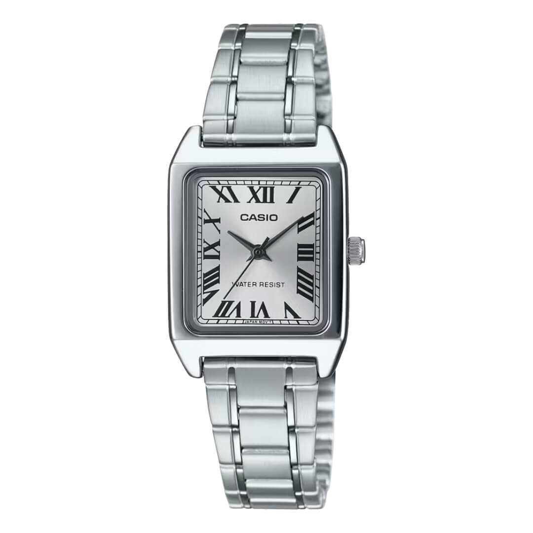 Reloj Casio LTP-V007D-7B Mujer Acero Plateado | CAS-M-130