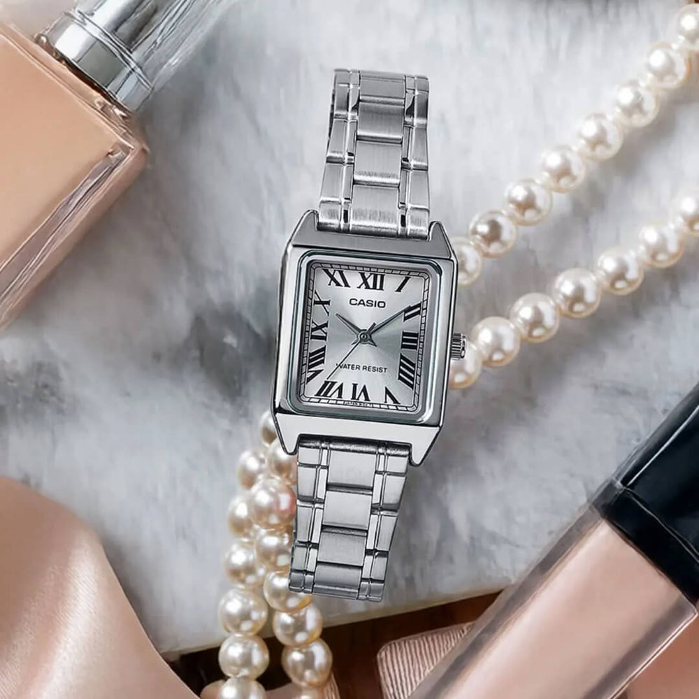 Reloj Casio LTP-V007D-7B Mujer Acero Plateado