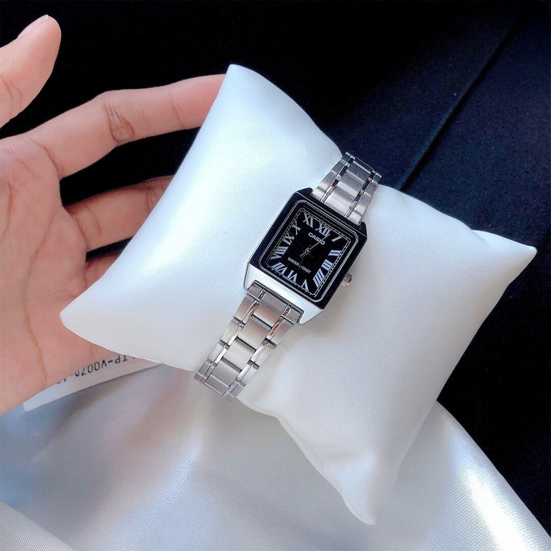 Reloj Casio LTP-V007D-1B Mujer Acero Plateado | CAS-M-131