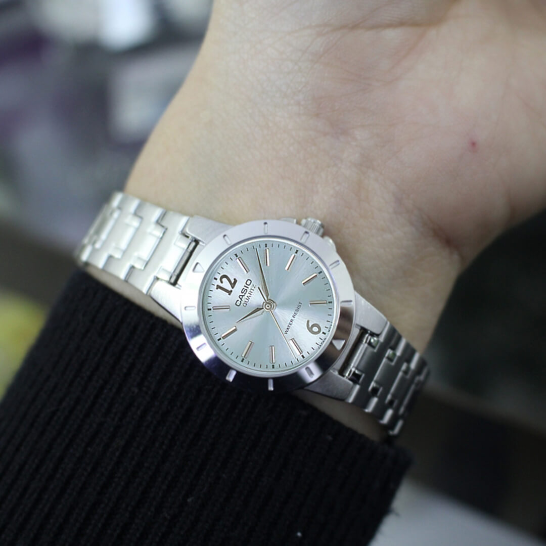 Reloj Casio LTP-1177A-2A Mujer Acero Plateado | CAS-M-132