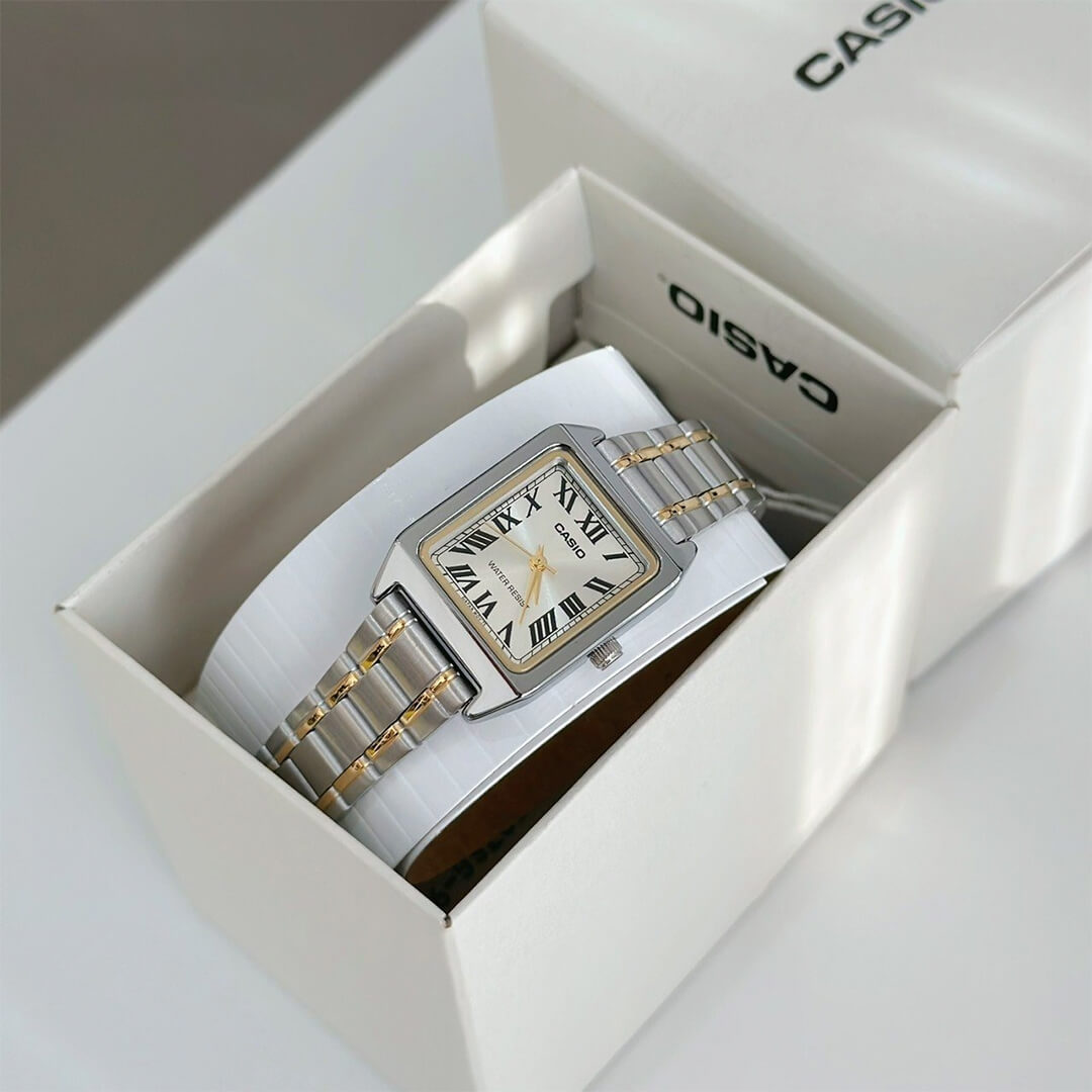 Reloj Casio LTP-V007SG-9B Mujer Acero Plateado