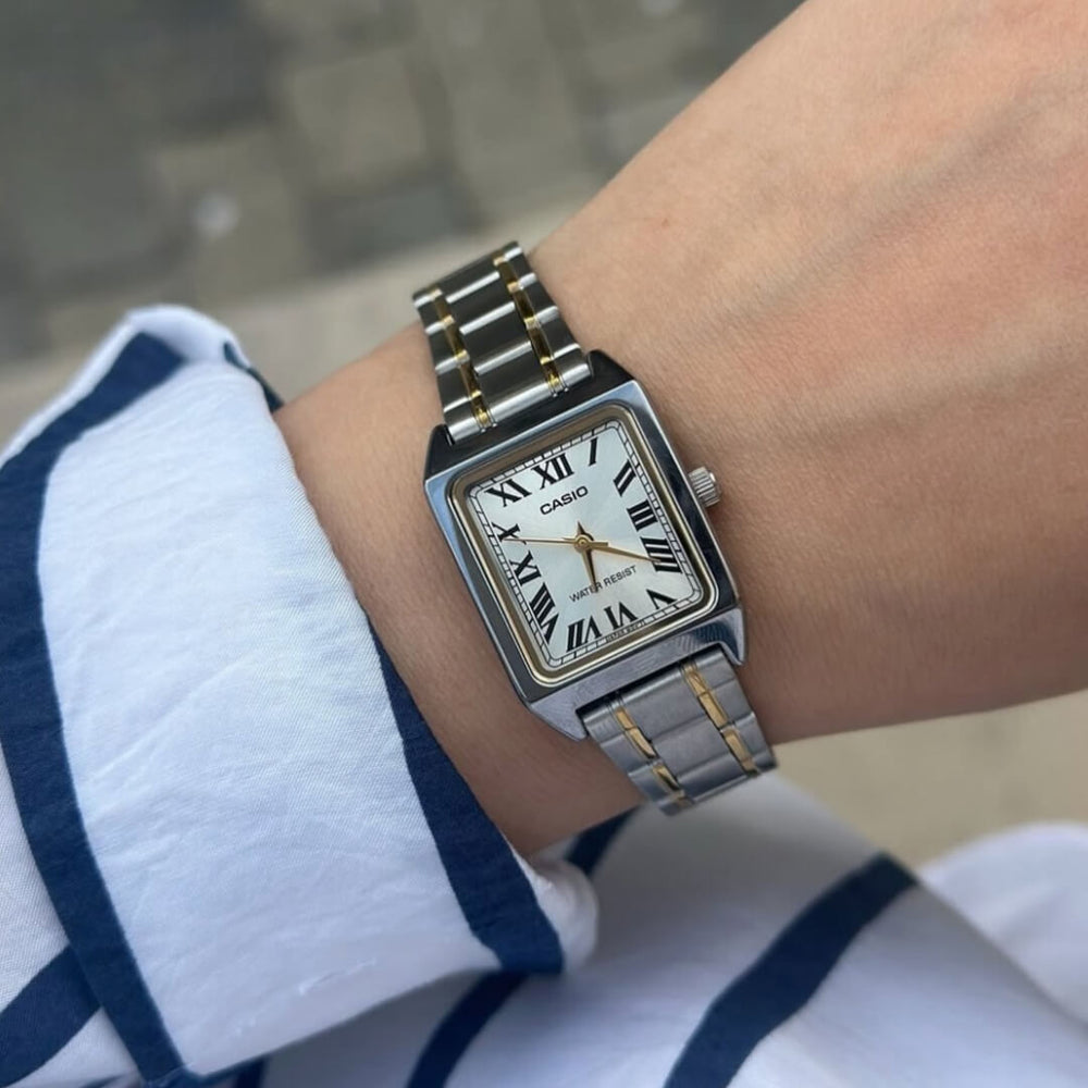 Reloj Casio LTP-V007SG-9B Mujer Acero Plateado
