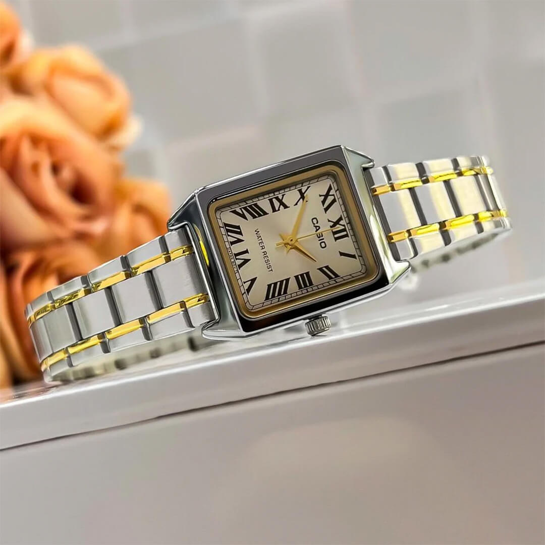 Reloj Casio LTP-V007SG-9B Mujer Acero Plateado