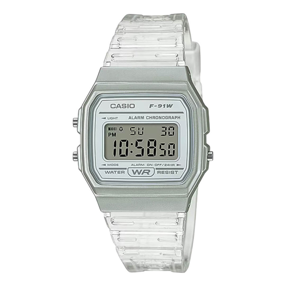 Relojes para Pareja: Casio F-91WM-1BD y F-91WS-7D