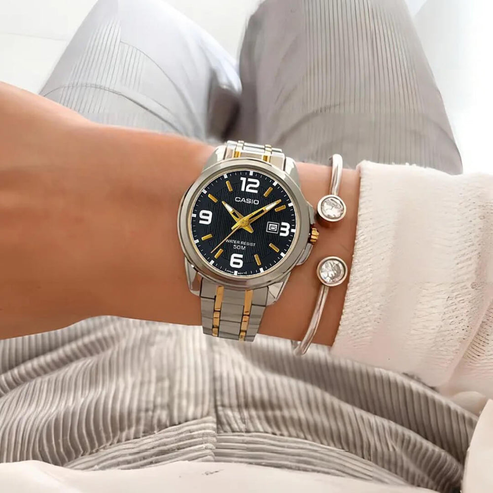Reloj Casio LTP-1314SG-1A Mujer Acero Plateado