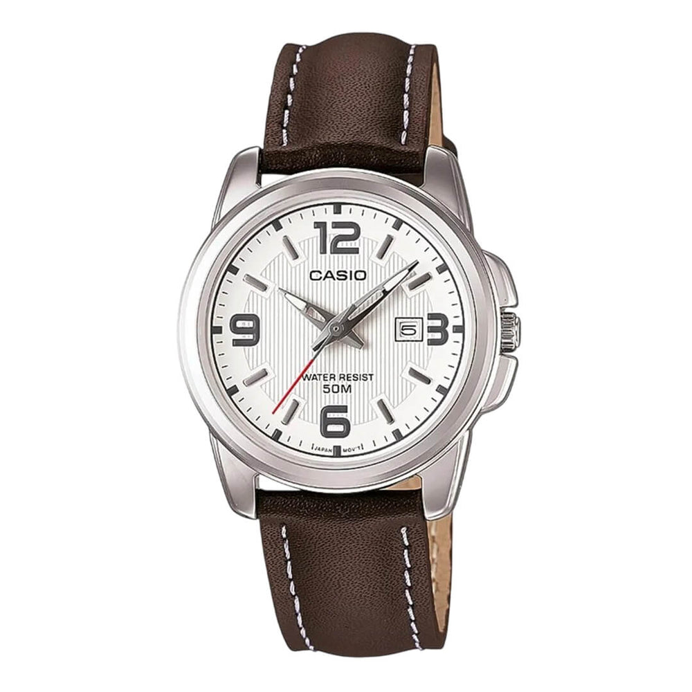 Reloj Casio LTP-1314L-7AV Mujer Cuero Marrón