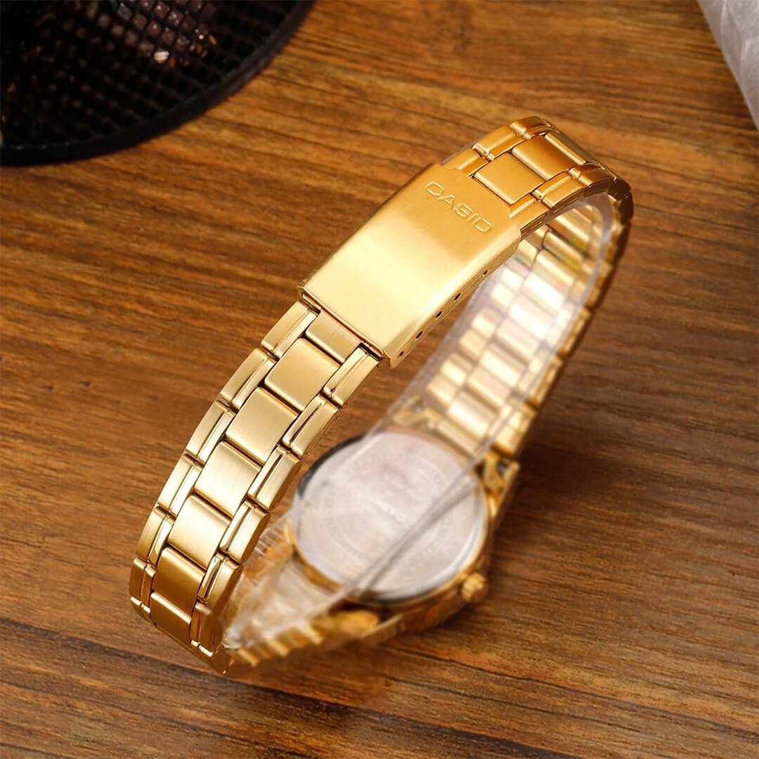 Reloj Casio LTP-V002G-7B2 Mujer Acero Dorado