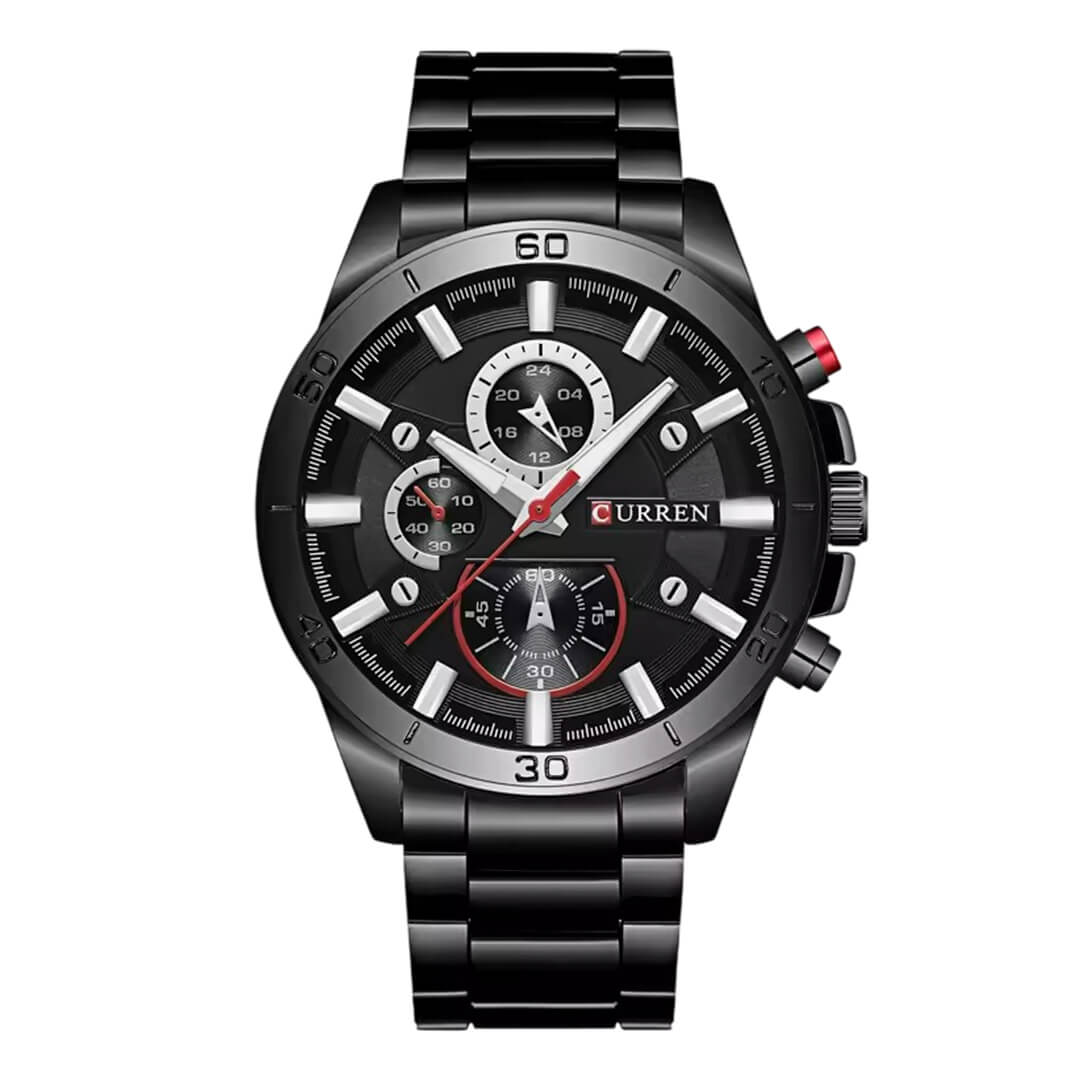 Reloj Curren CUR-43 Hombre Acero Negro