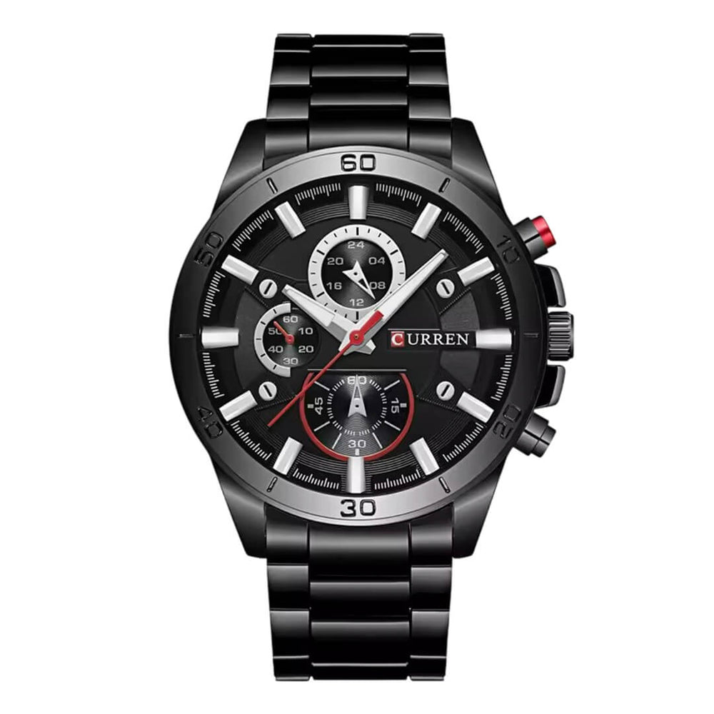 Reloj Curren CUR-43 Hombre Acero Negro