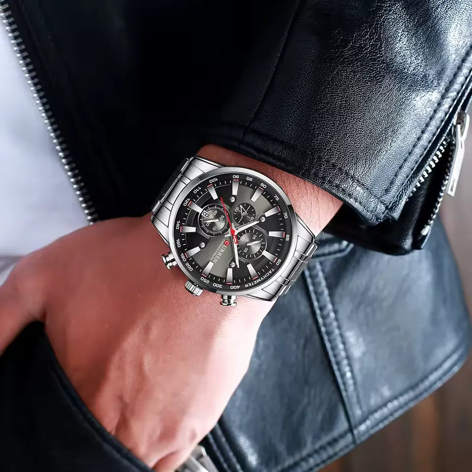 Reloj Curren Hombre Acero Plateado | CUR-46