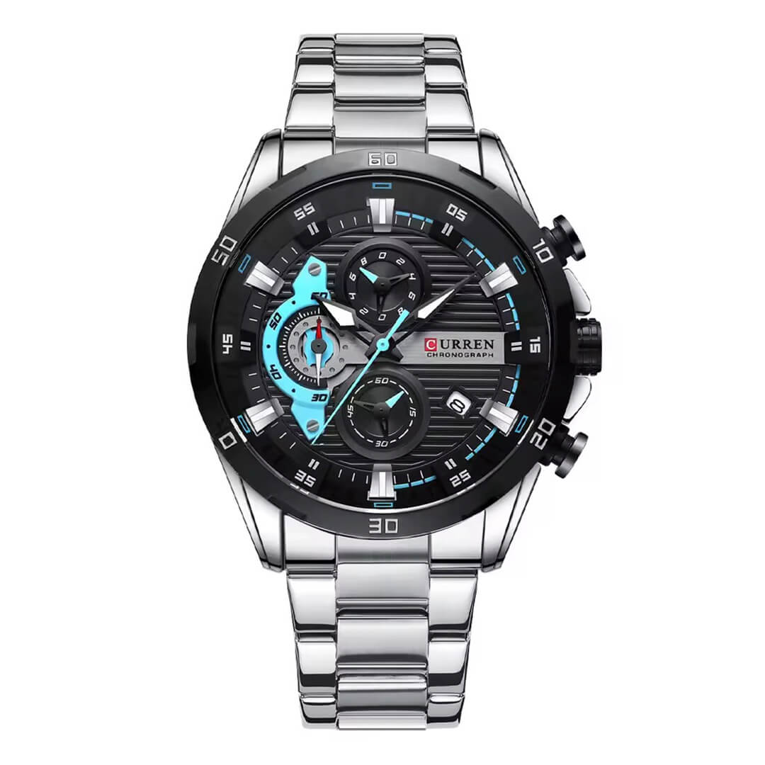 Reloj Curren CUR-56 Hombre Acero Plateado