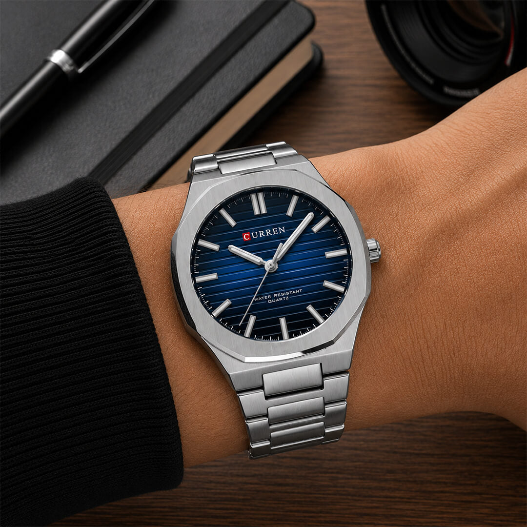 Reloj Curren CUR-59 Hombre Acero Plateado