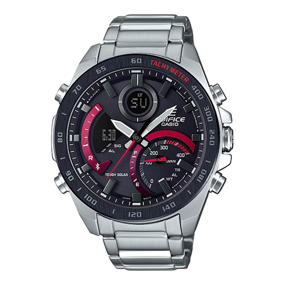 Reloj Edifice ECB-900DB-1A Hombre Bluetooth Rojo