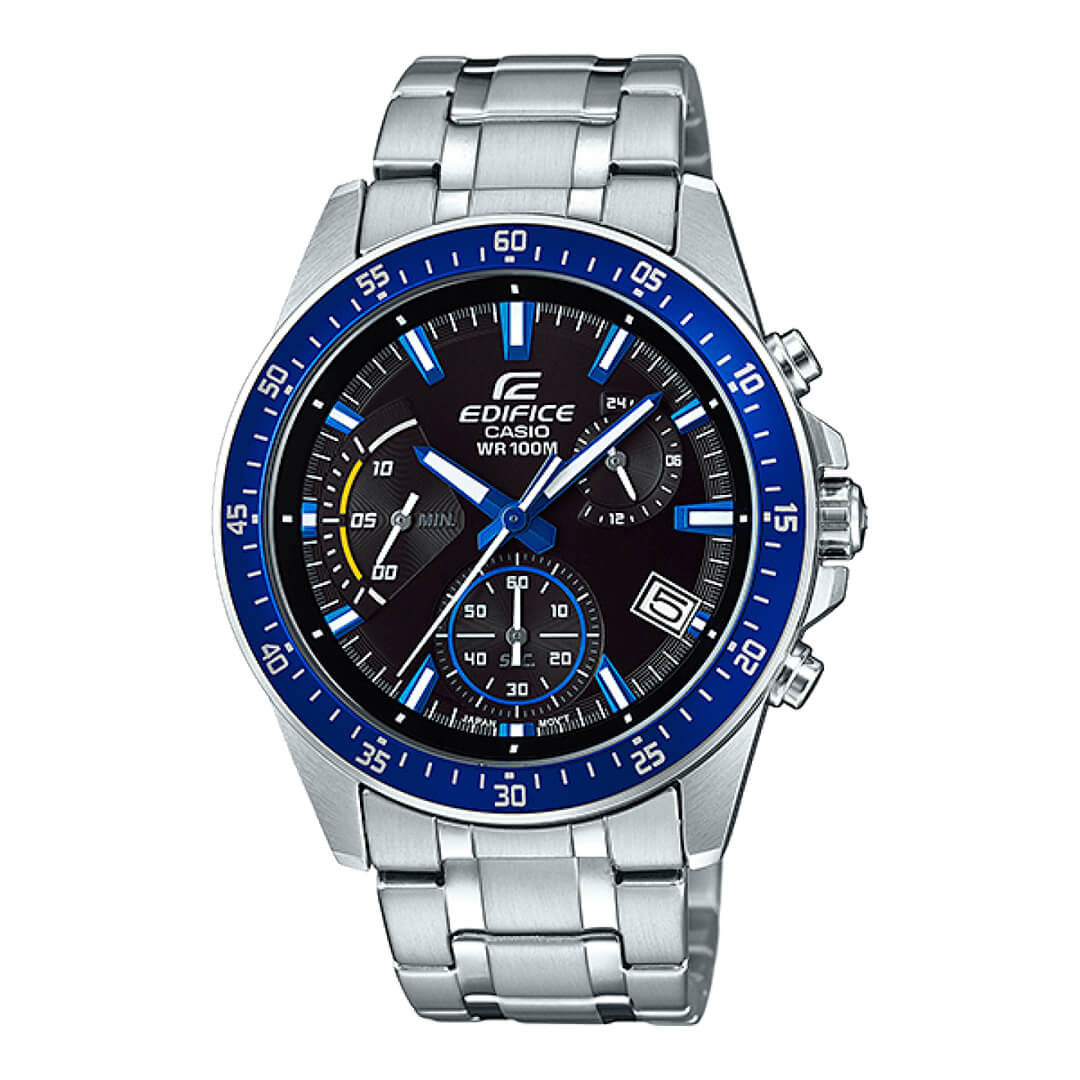 Reloj Edifice EFV-540D-1A2 Hombre Acero Plateado | EDF-21