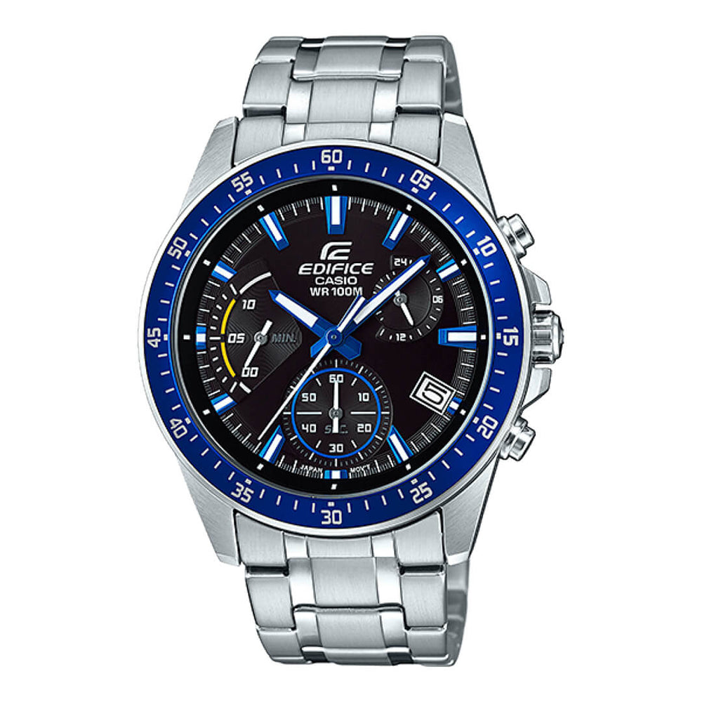 Reloj Edifice EFV-540D-1A2 Hombre Acero Plateado