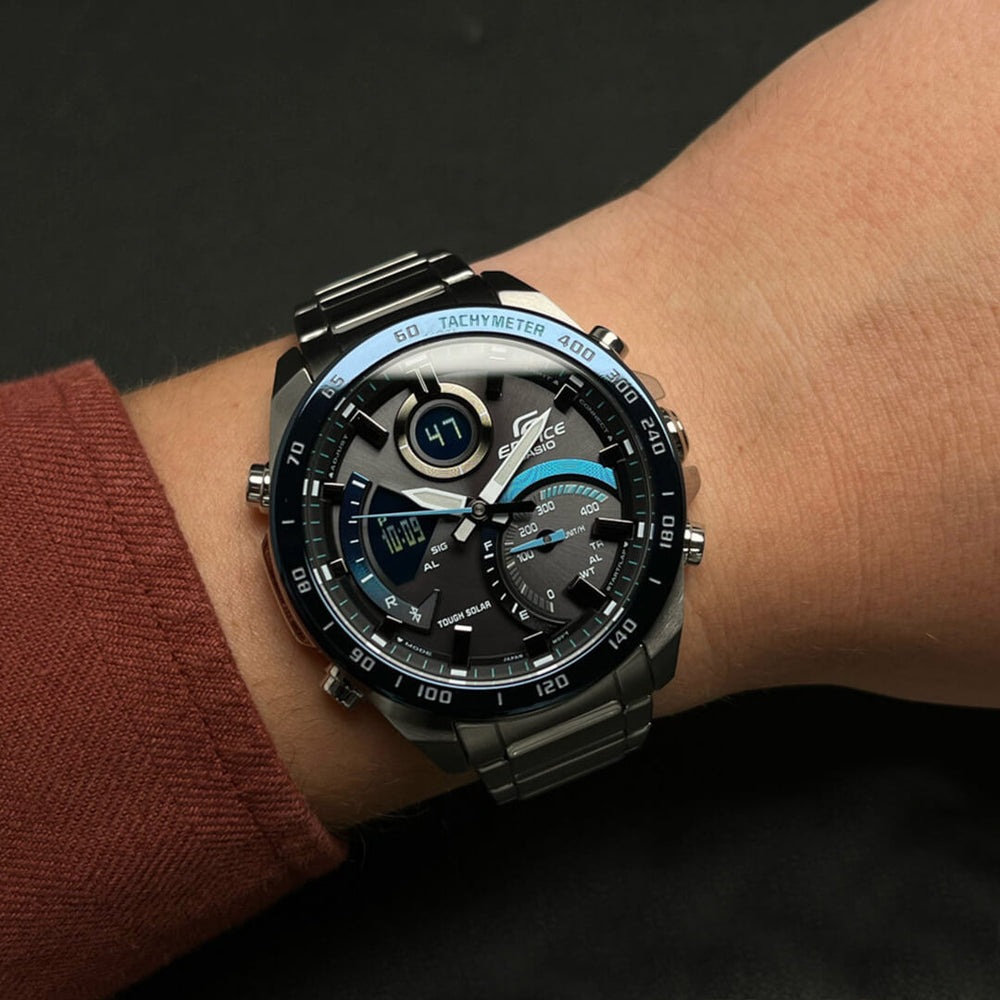 Reloj Edifice ECB-900DB-1B Hombre Bluetooth Azul