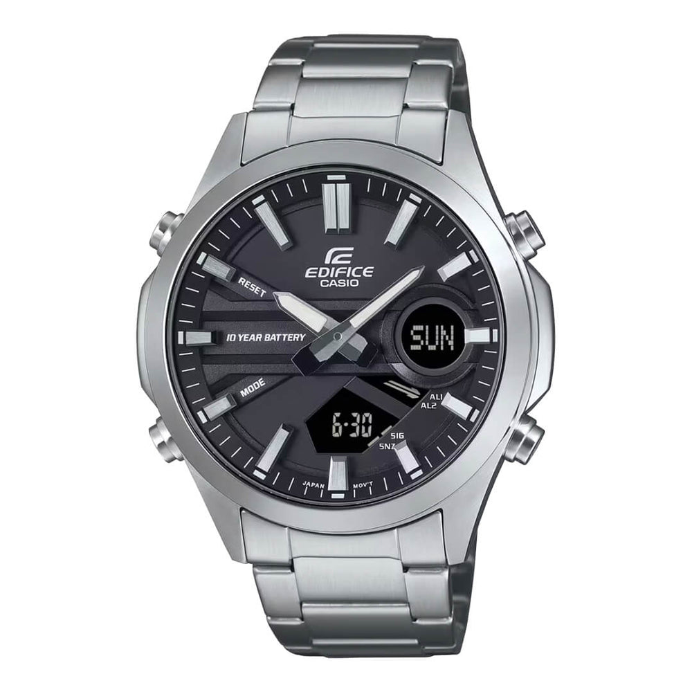 Reloj Edifice EFV-C120D-1A Hombre Acero Plateado