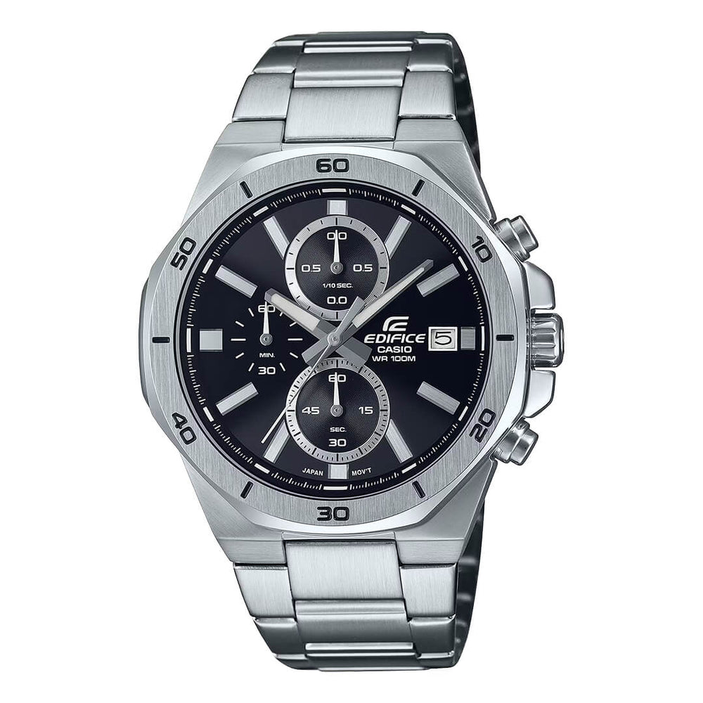 Reloj Edifice EFV-640D-1A Hombre Acero Negro
