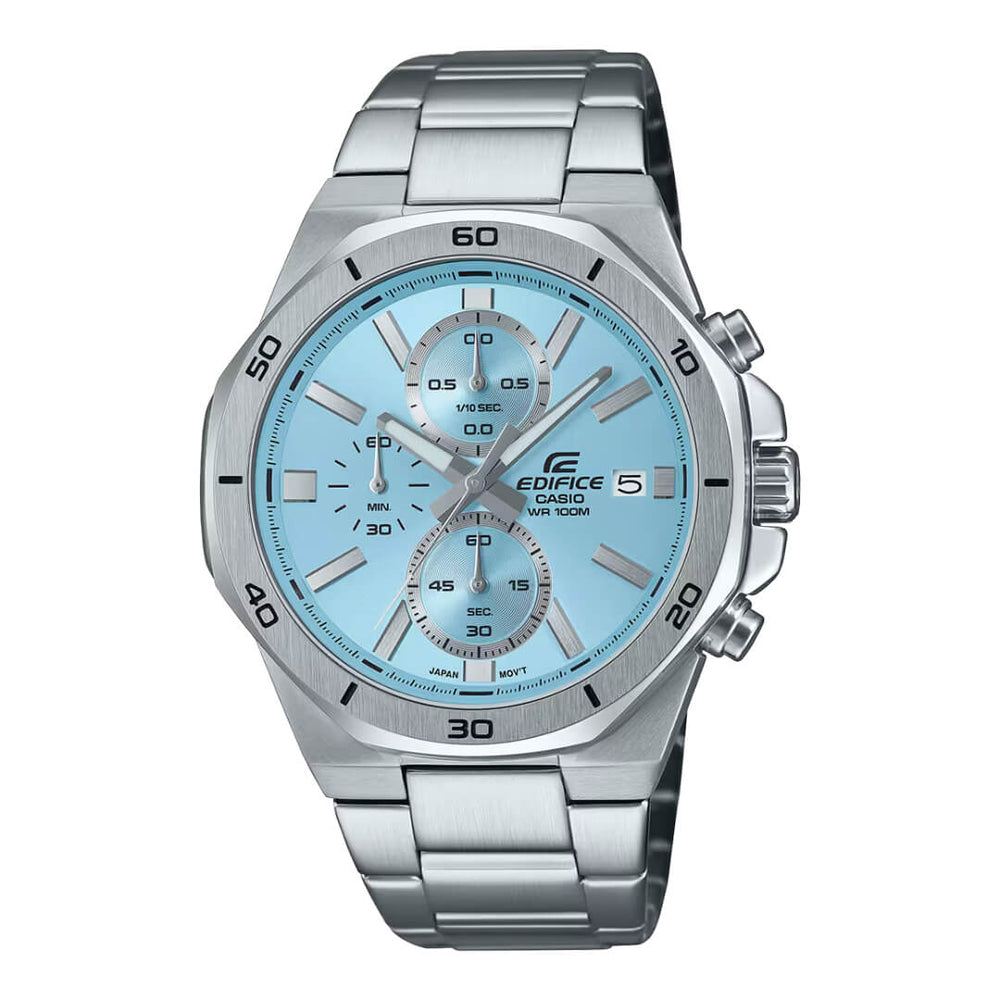 Reloj Edifice EFV-640D-2B Hombre Acero Celeste