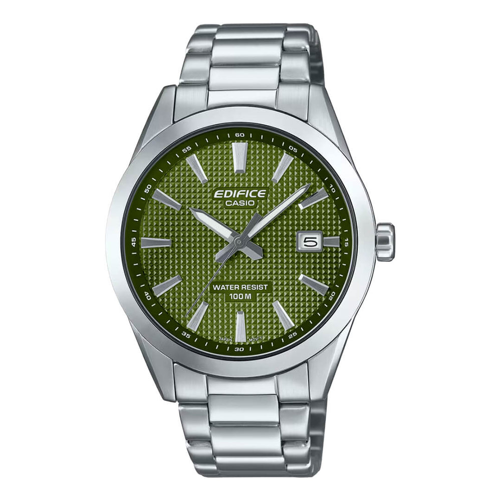 Reloj Edifice EFV-160D-3AVDF Hombre Acero Plateado