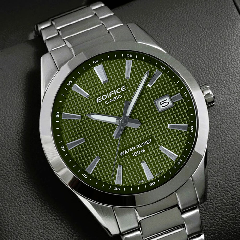 Reloj Edifice EFV-160D-3AVDF Hombre Acero Plateado