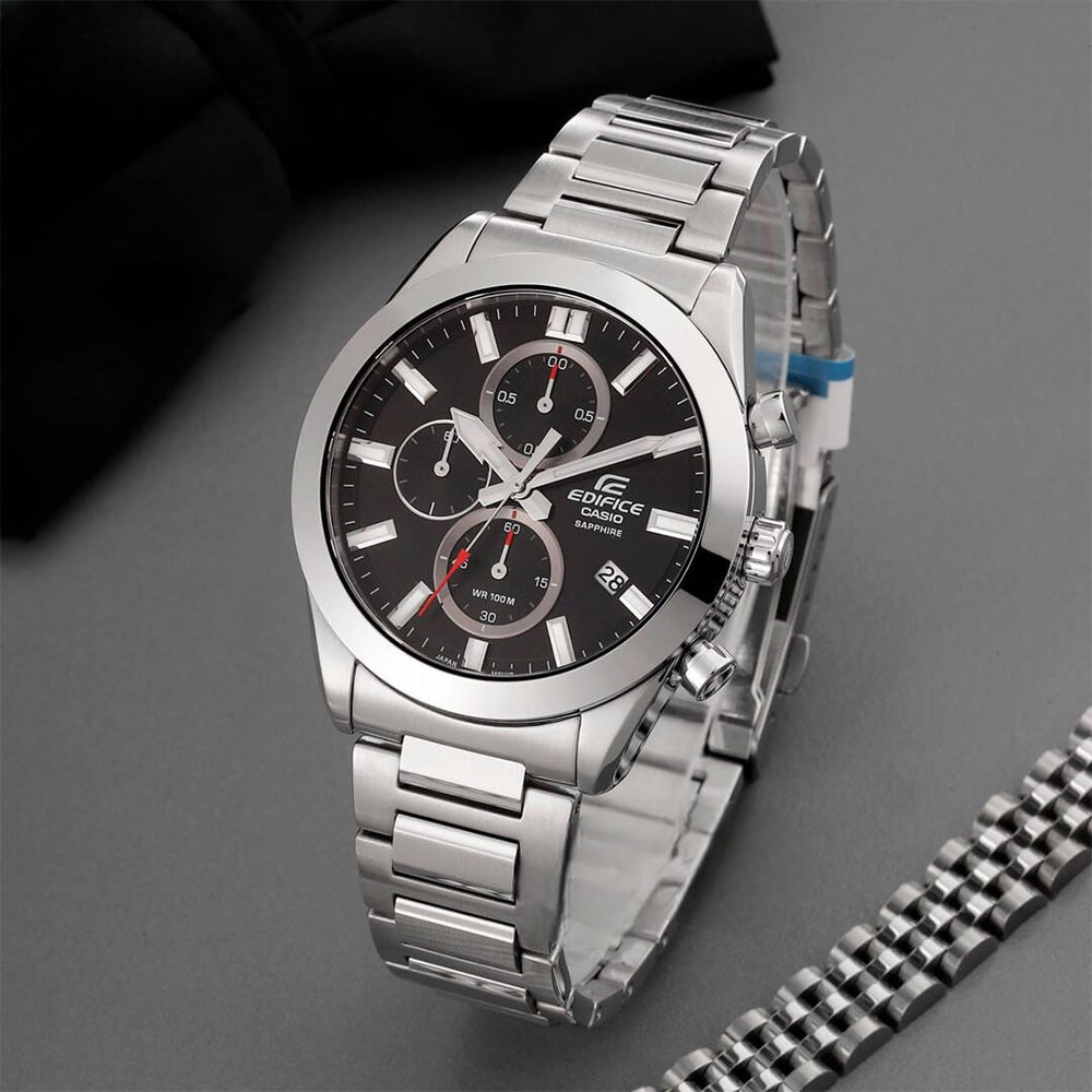 Reloj Edifice EFB-710D-1AV Hombre Acero Plateado