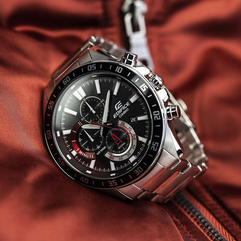 Reloj Edifice EFV-620D-1A4V Hombre Acero Negro