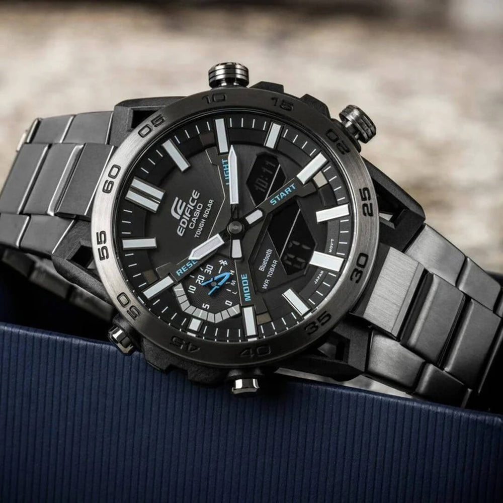 Reloj Edifice ECB-2000DC-1A Hombre Bluetooth Gris