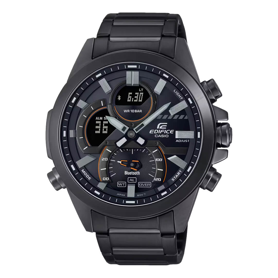 Reloj Edifice ECB-30DC-1A Hombre Acero Negro
