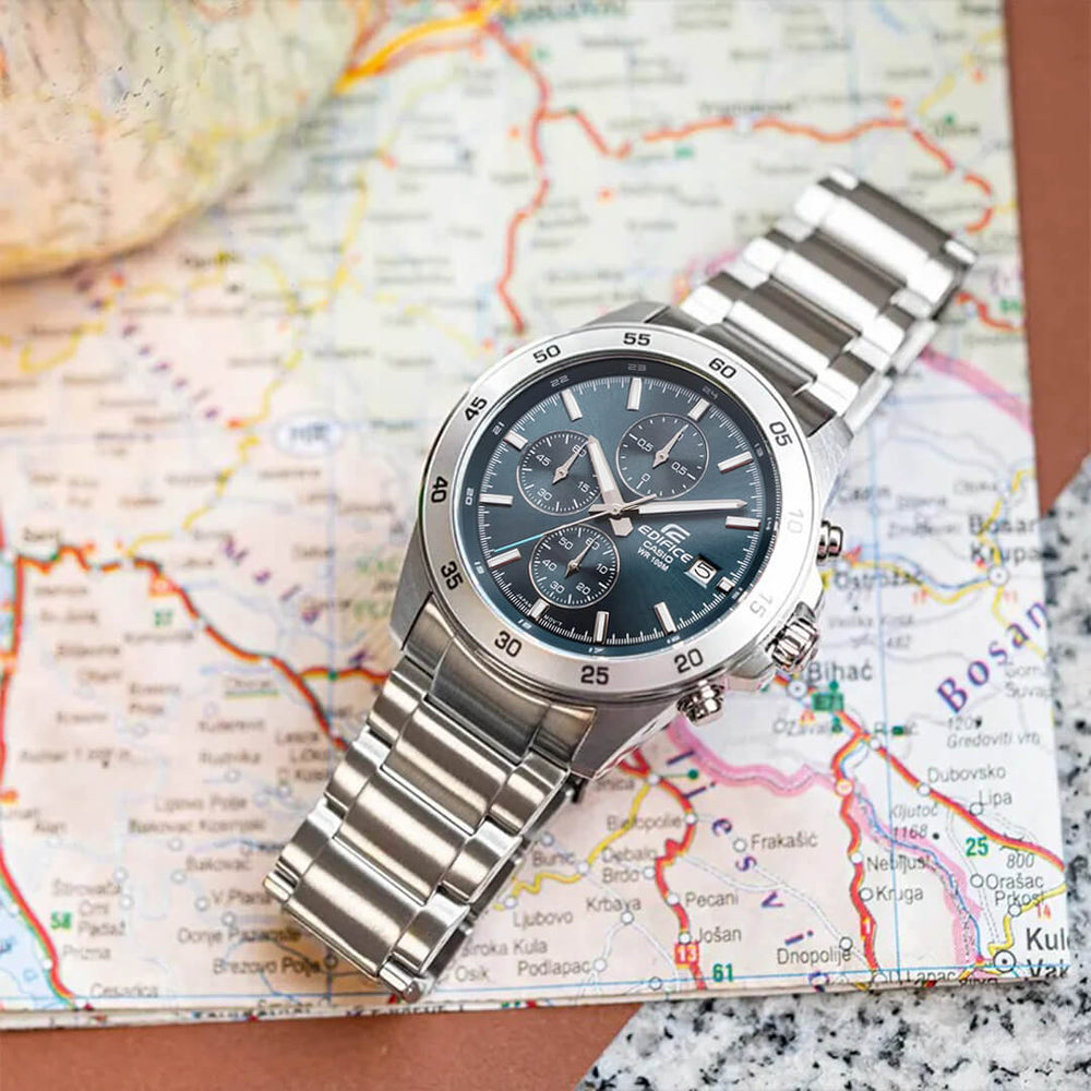 Reloj Edifice EFR-526D-2AV Hombre Acero Azul