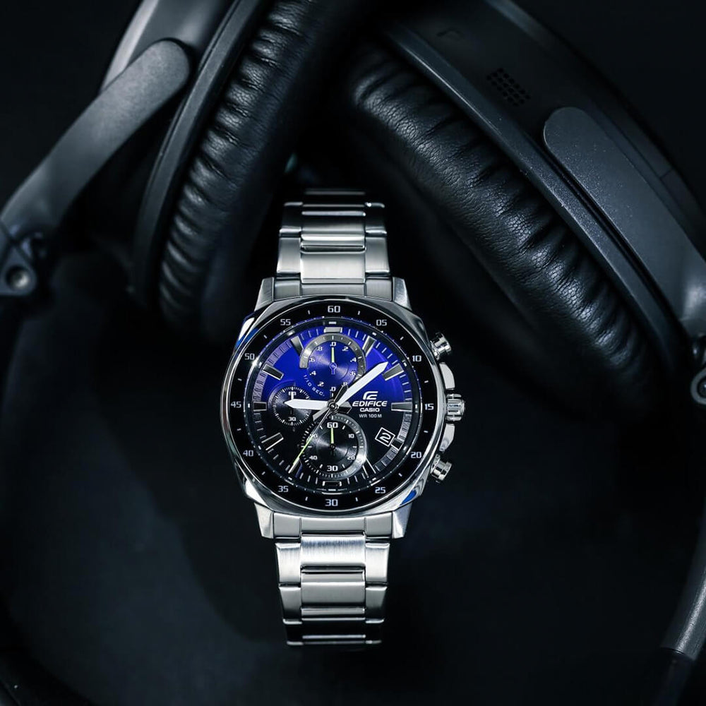 Reloj Edifice EFV-600D-2A Hombre Acero Plateado