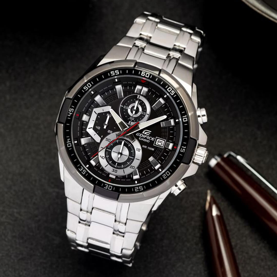 Reloj Edifice EFR-539D-1AVUDF Hombre Acero Plateado