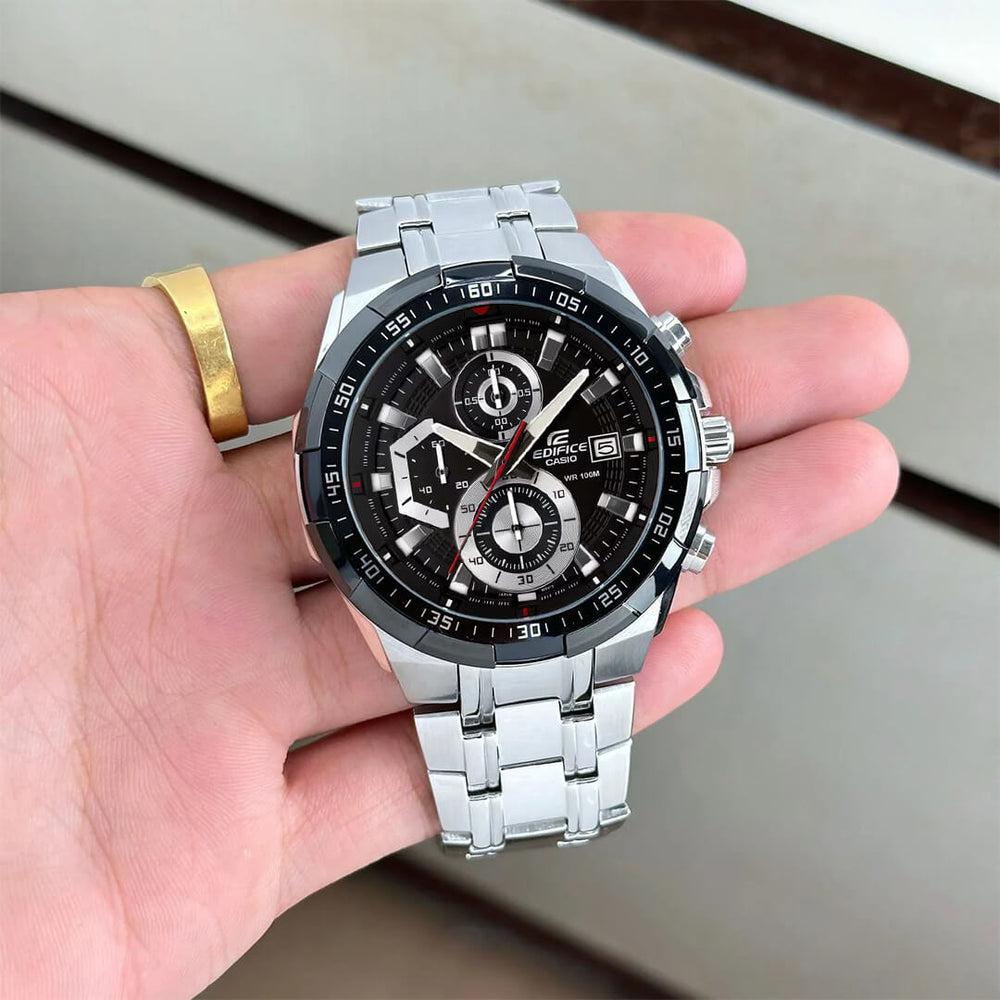 Reloj Edifice EFR-539D-1AVUDF Hombre Acero Plateado