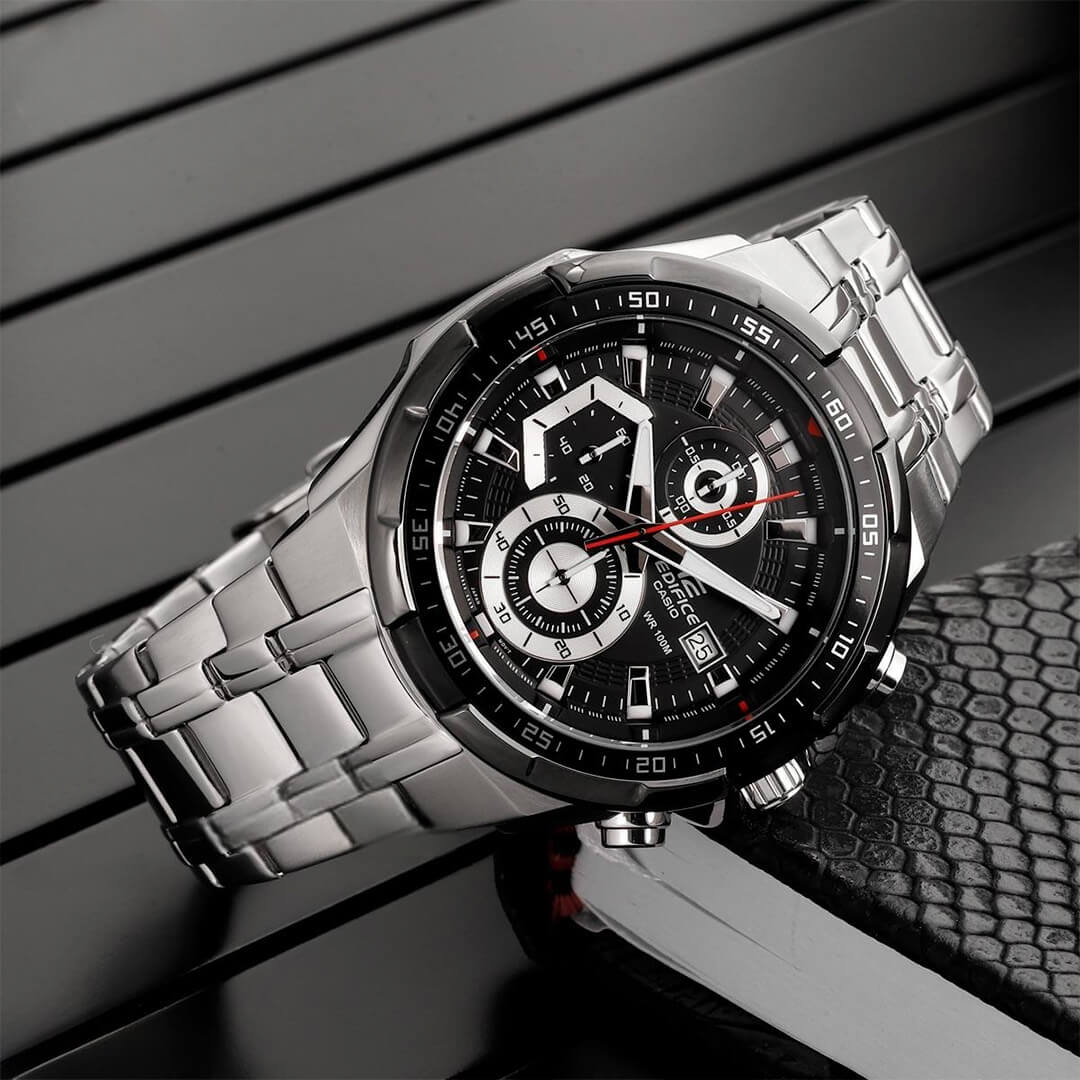 Reloj Edifice EFR-539D-1AVUDF Hombre Acero Plateado