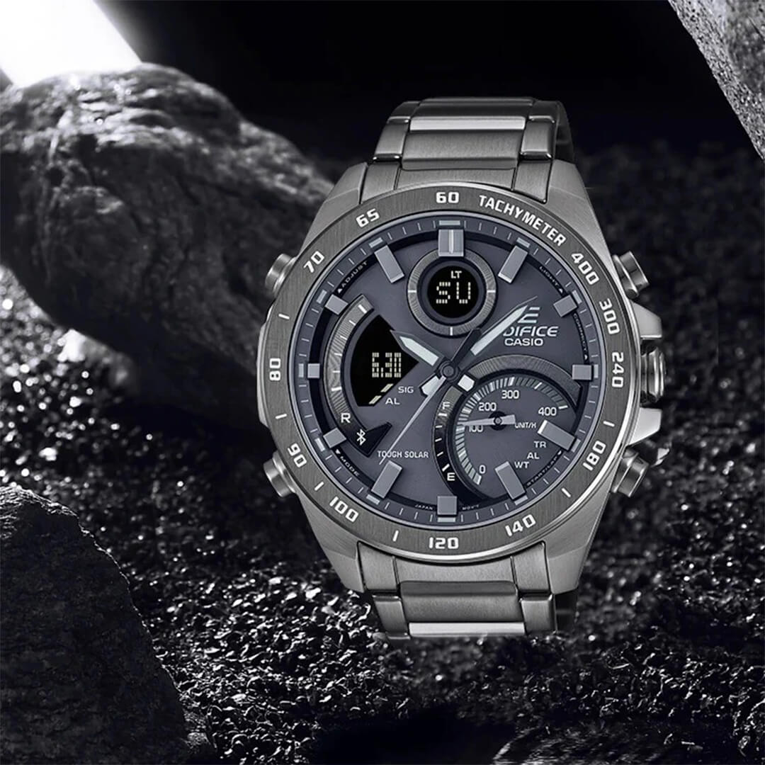 Reloj Edifice ECB-900MDC-1AD Hombre Bluetooth Gris