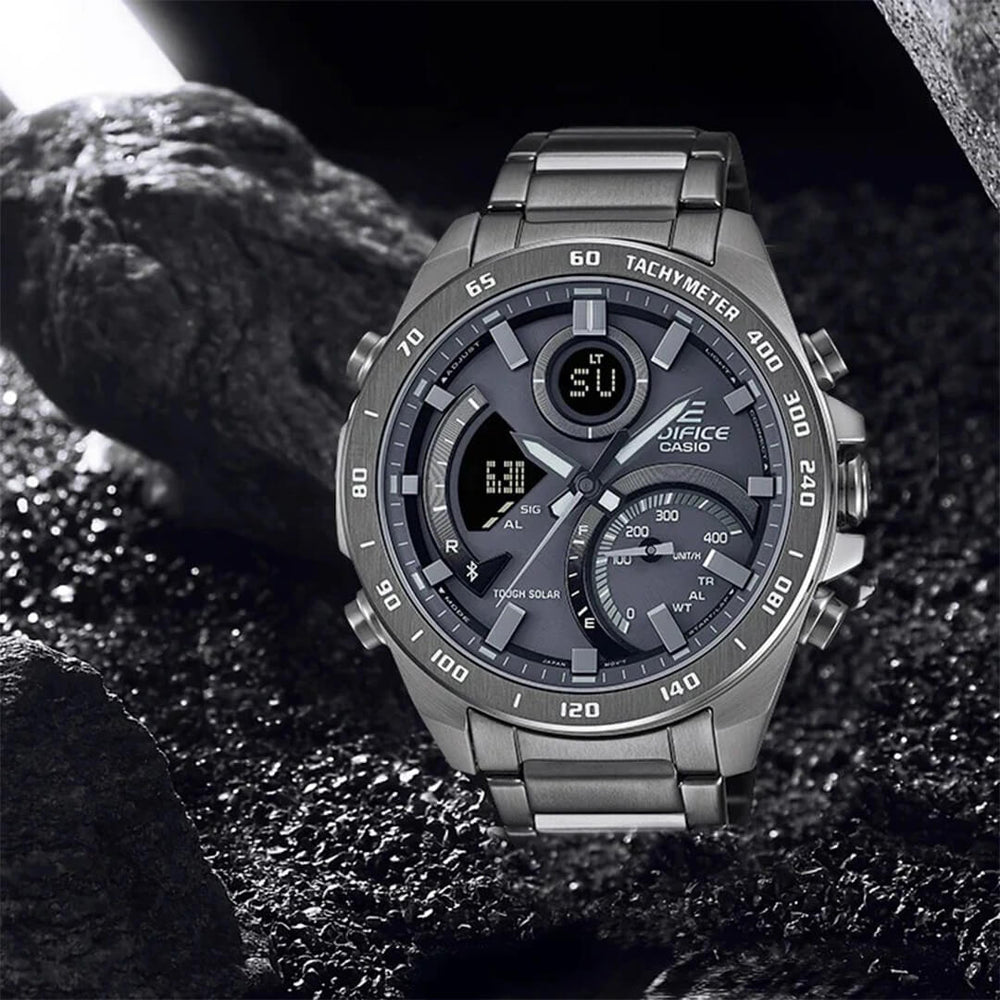 Reloj Edifice ECB-900MDC-1AD Hombre Bluetooth Gris