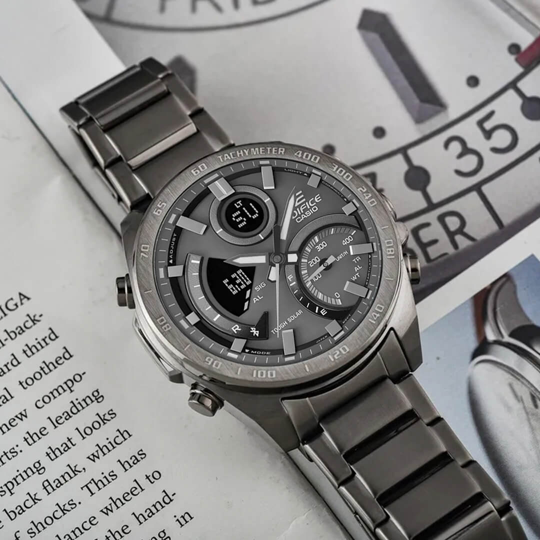 Reloj Edifice ECB-900MDC-1AD Hombre Bluetooth Gris