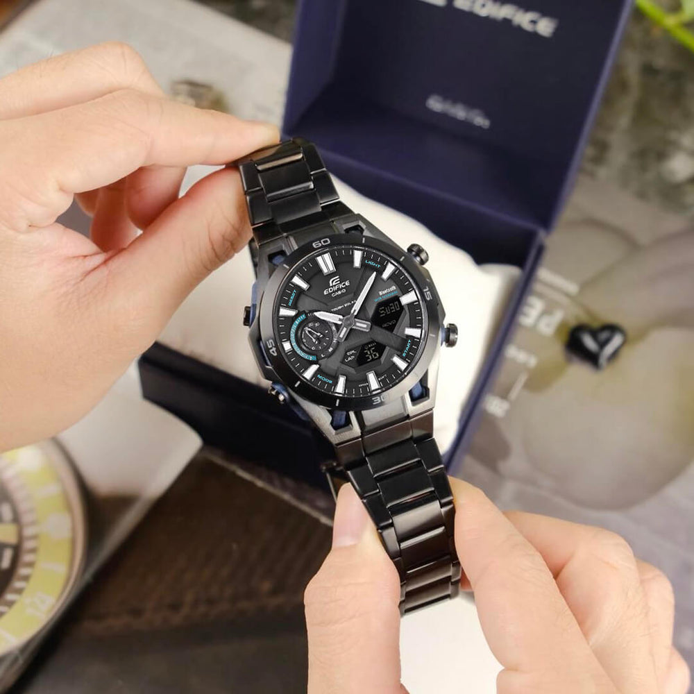 Reloj Edifice ECB-2300DC-1ADF Hombre Bluetooth Negro