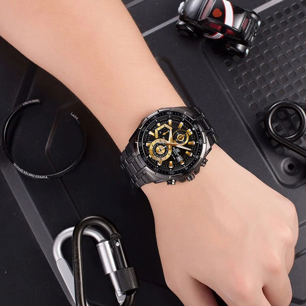 Reloj Edifice EFR-539BK-1AVUDF Hombre Acero Negro