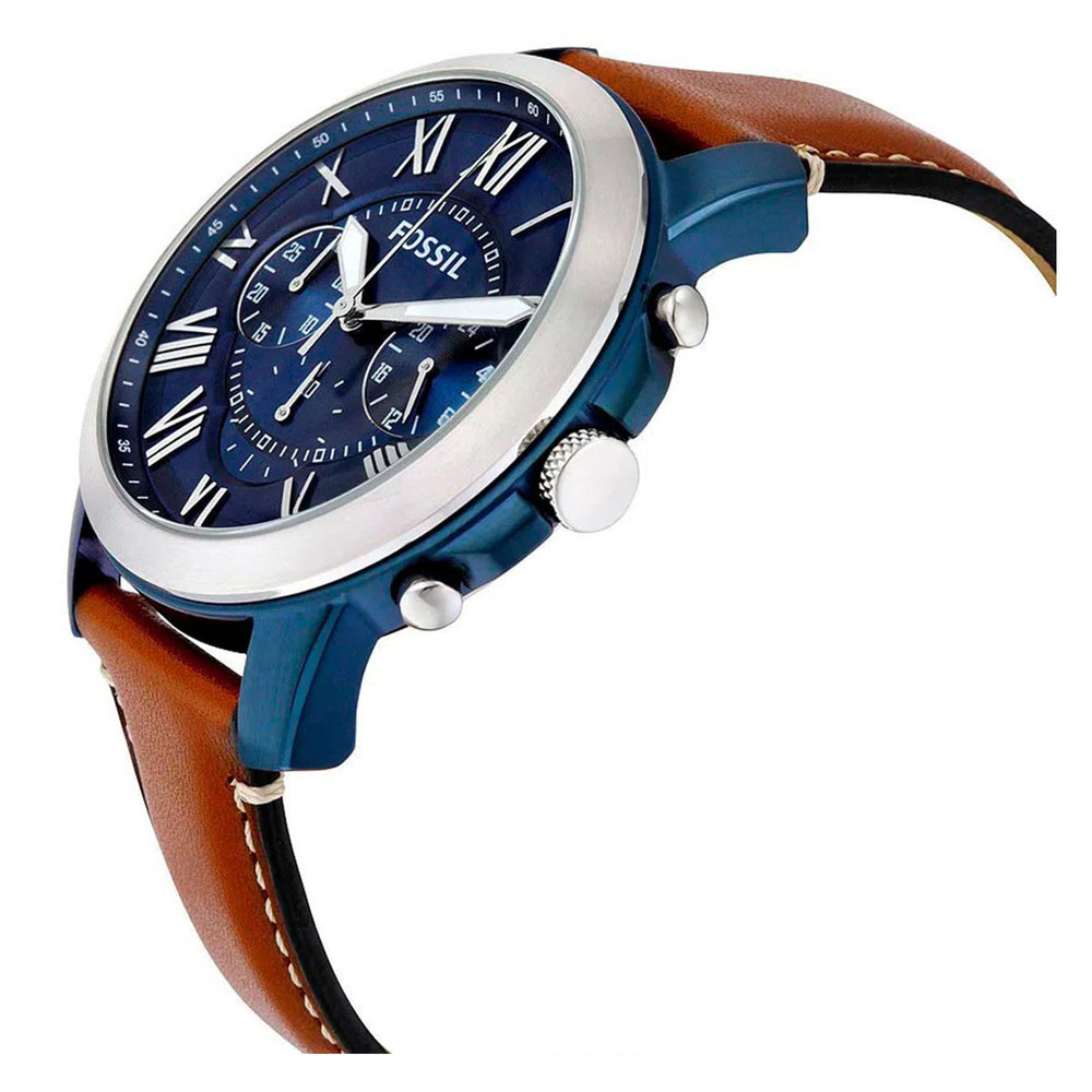Reloj Fossil Grant FS5151 Hombre Cuero Marrón | FOS-20