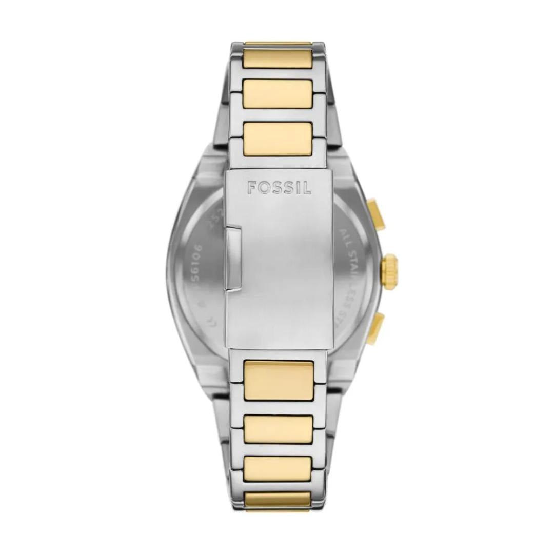 Reloj Fossil Everett FS6106 Hombre Acero Verde