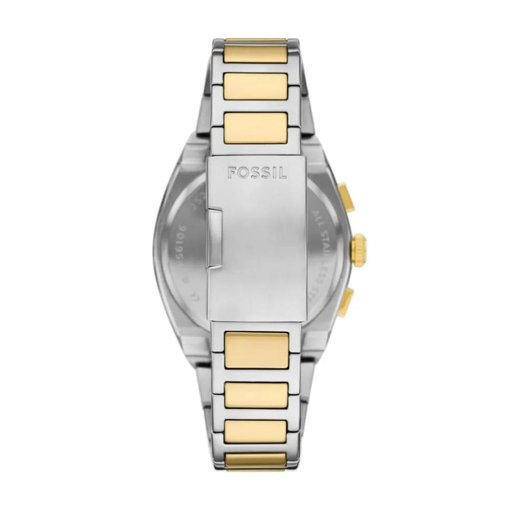 Reloj Fossil Everett FS6106 Hombre Acero Verde