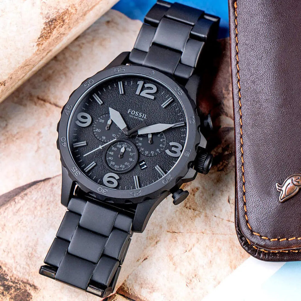 Reloj Fossil JR1401 Hombre Acero Negro